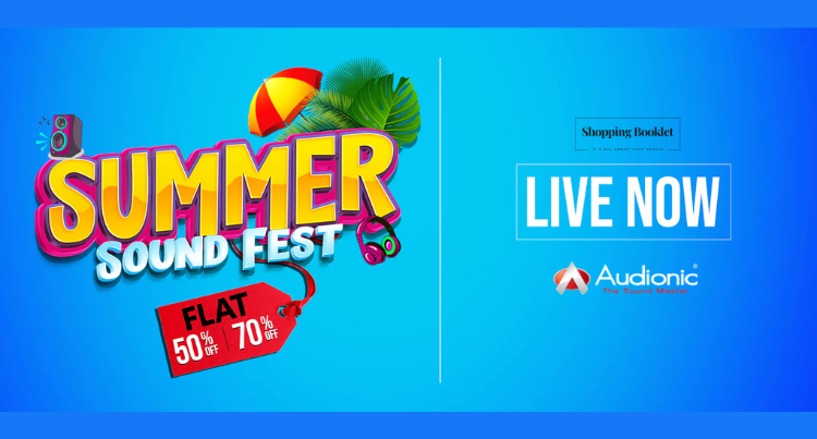 AUDIONIC SUMMER SALE FLAT 50% & 70% OFF