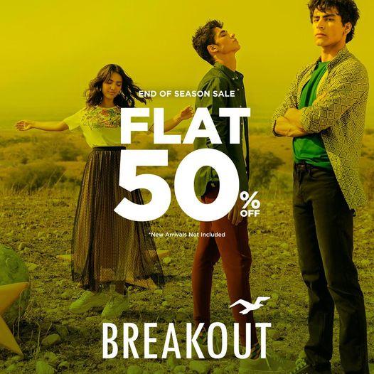 Breakout SALE – UPTO 50% OFF