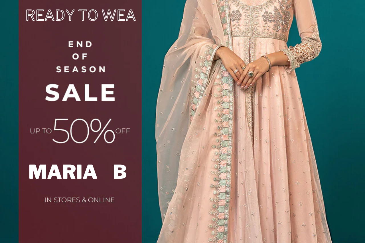 Maria B – Ready-To-Wear Up to 50% OFF!