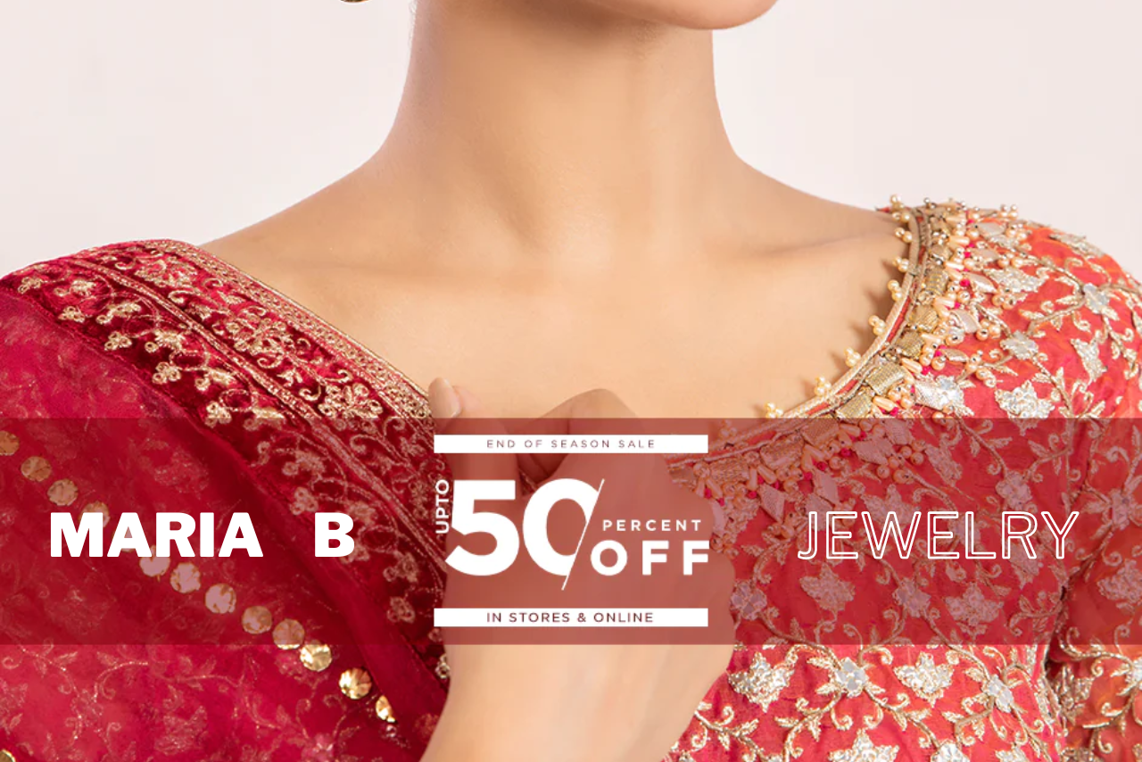 Maria B – Jewelry Up to 50% OFF!