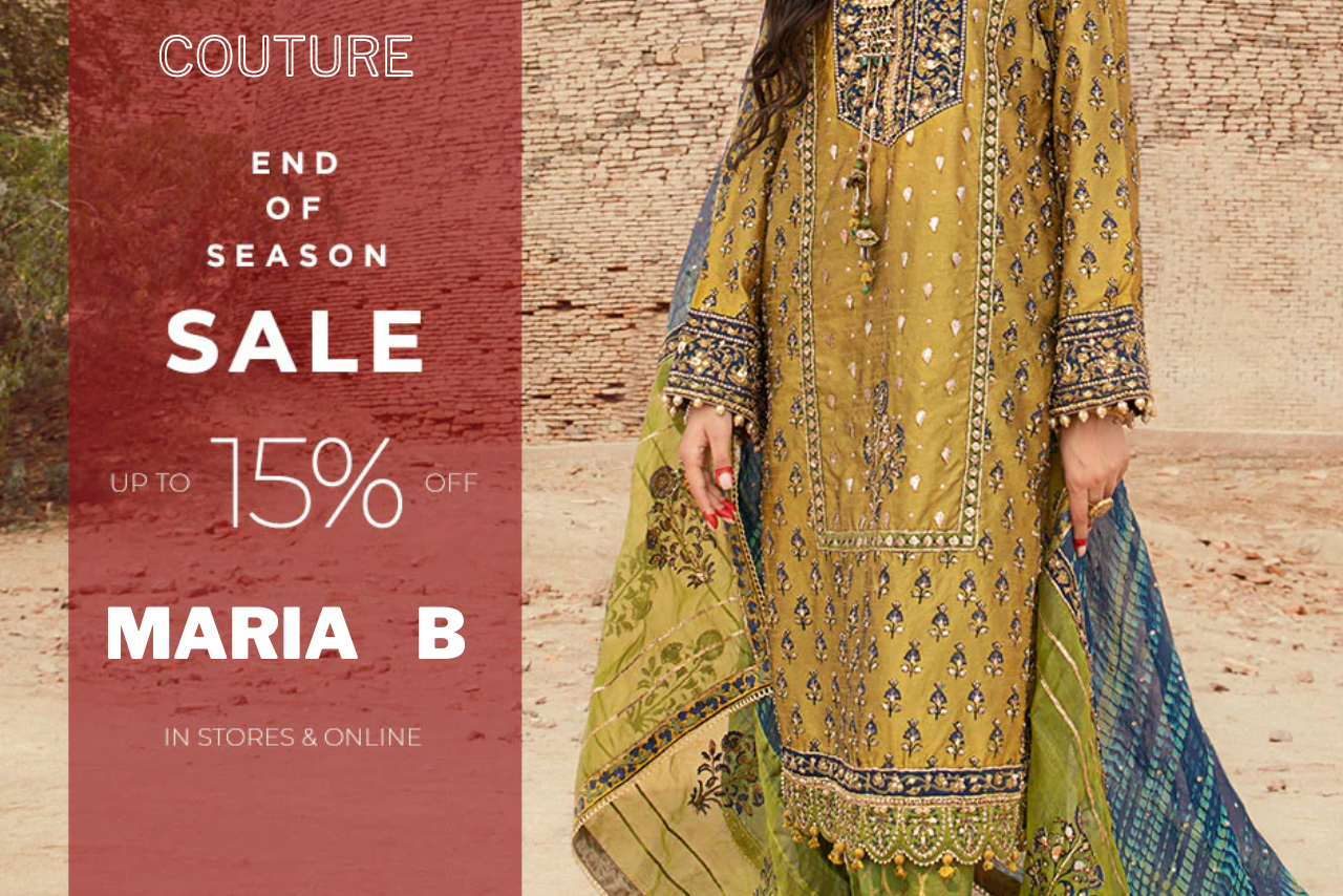 Maria B – Couture Up to 50% OFF!