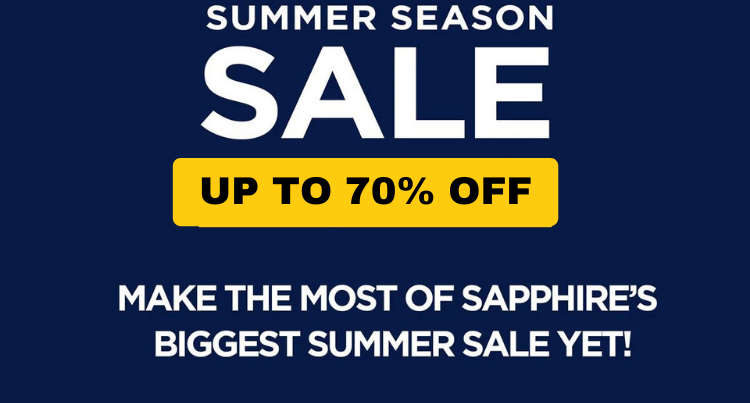 SPECIAL OFFERS ON SAPPHIRE UP TO 70 % OFF