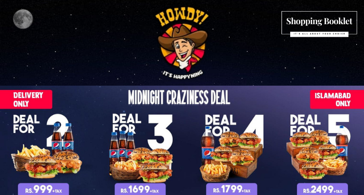 HOWDT! MIDNIGHT CRAZINESS DEALS