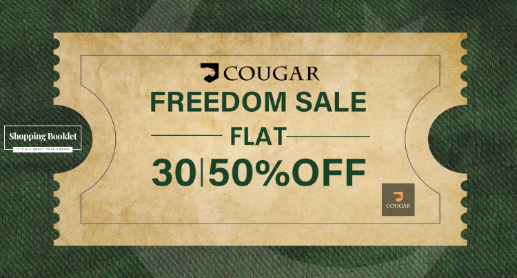 COUGAR FREEDOM SALE FLAT 30%|50% OFF