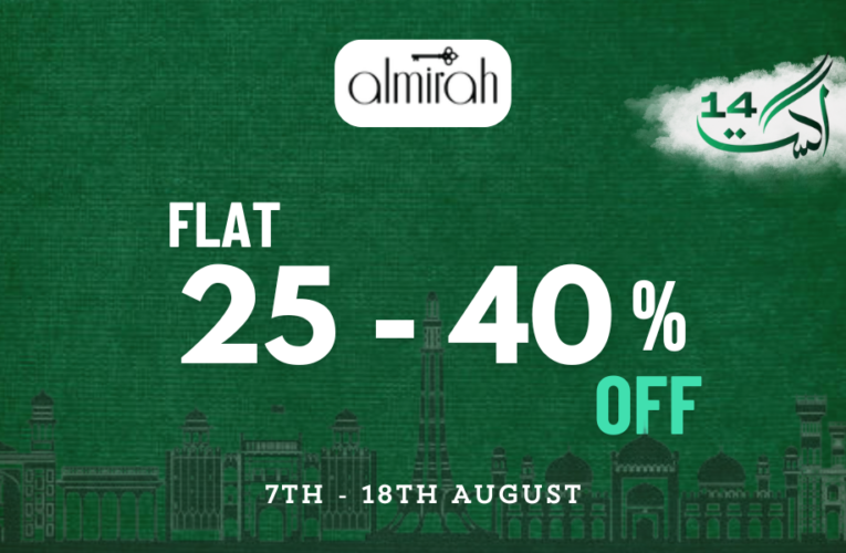 ALMIRAH AZADI SALE FLAT 25% & 40% OFF