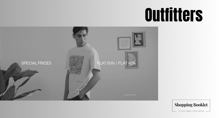 OUTFITTERS SPECIAL PRICES FLAT 40%| 50% OFF