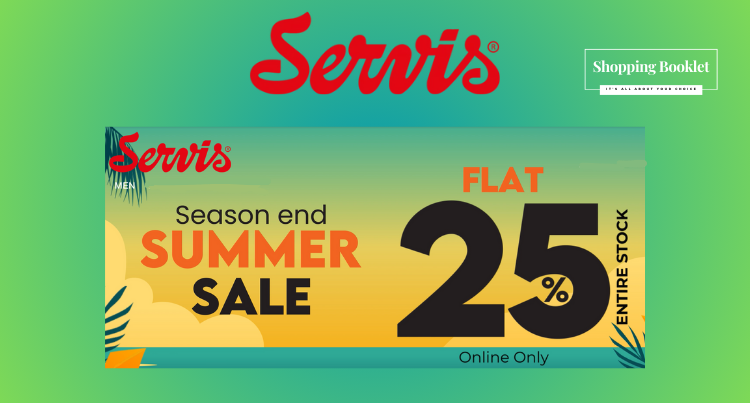 SERVICE SEASON END SUMMER SALE FLAT 25% OFF