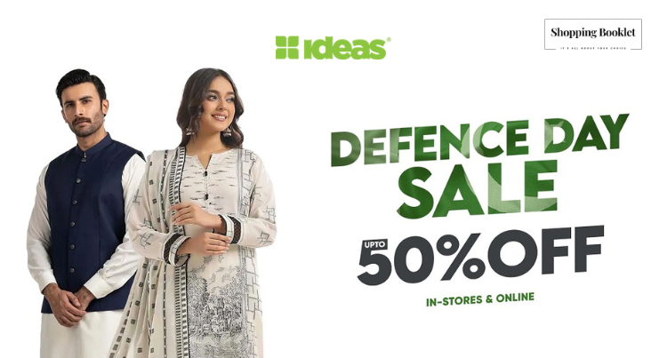 IDEAS DEFENCE DAY SALE  50 % OFF