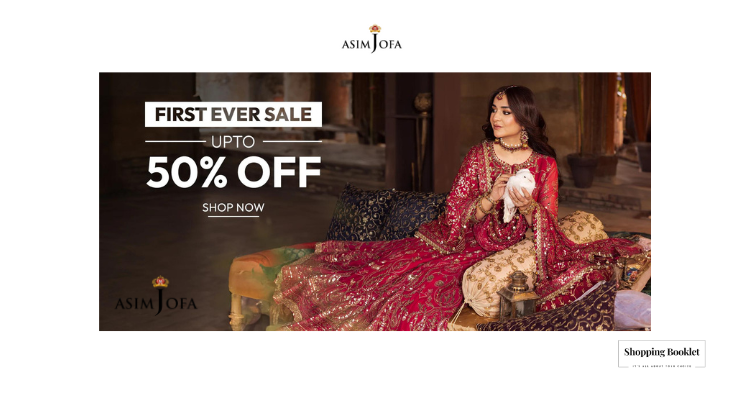 ASIM JOFA SALE UPTO 50% OFF