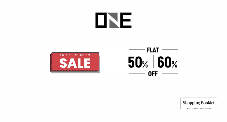 ONE END OF SEASON SALE FLAT 50% % 60% OFF