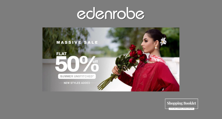 EDENROBE FLAT 50% SALE