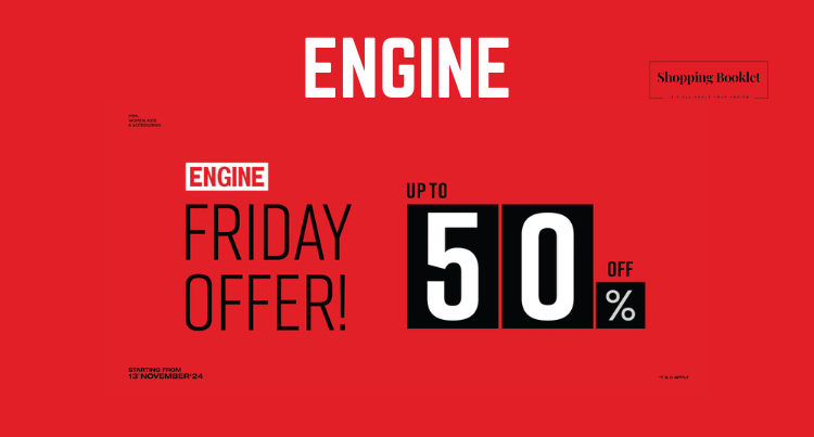 ENGINE FRIDAY OFFER UPTO 50% OFF