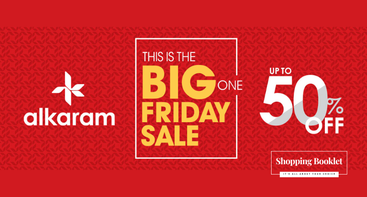 ALKARAM BLESSED FRIDAY SALE UPTO 50% OFF