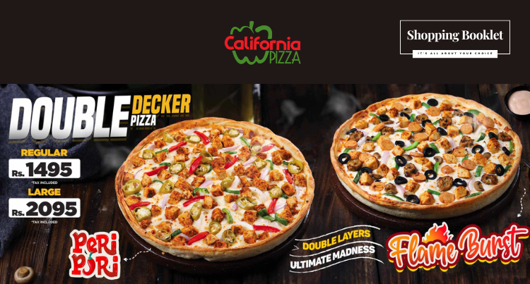 CALIFORNIA DOUBLE DECKER PIZZA DEAL