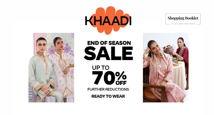 KHAADI END OF SEASON SALE UPTO 70% OFF