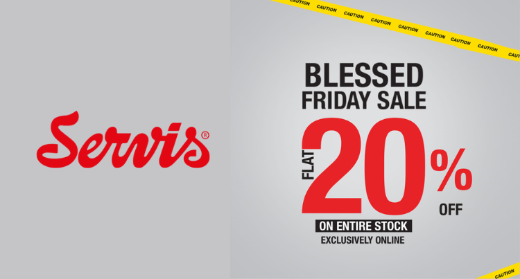 SERVICE BLESSED FRIDAY SALE FLAT 20% OFF