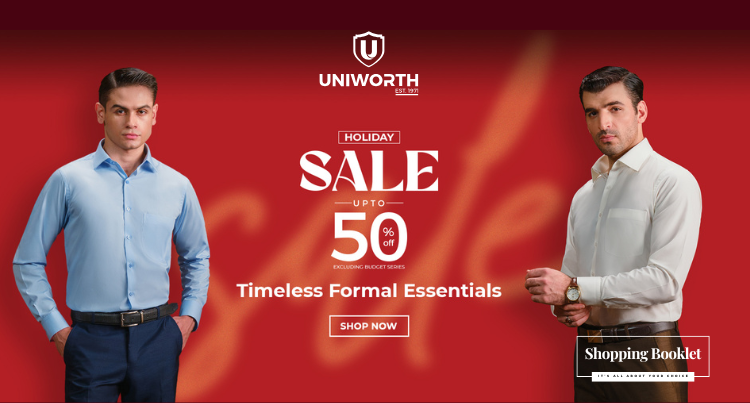 UNIWORTH HOLIDAY SALE UPTO 50% OFF