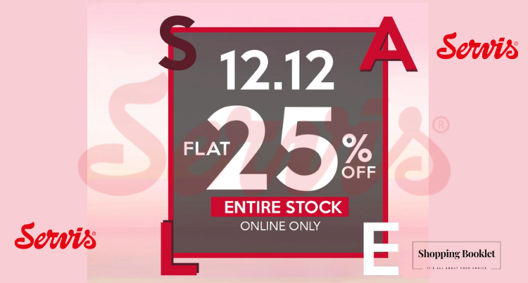 SERVICE 12.12 SALE FLAT 25 % OFF