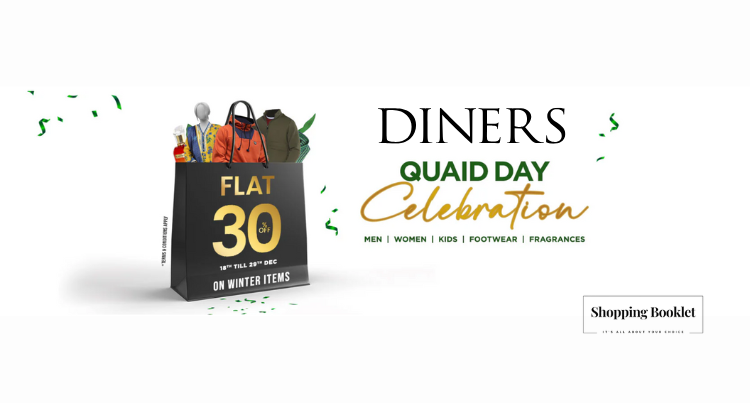 DINNERS QUAID DAY CELEBRATION SALE FLAT 30% OFF