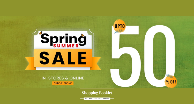 1st STEP SPRING SUMMER SALE UPTO 50% OFF