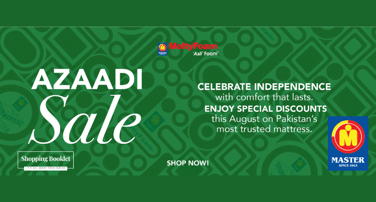MOLTY FOAM AZAADI SALE