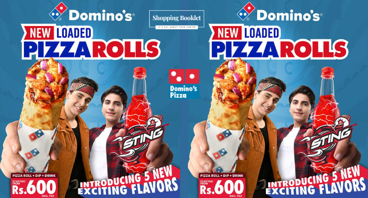 DOMINO’S LOADED PIZZA ROLLS DEALS JUST RS: 600