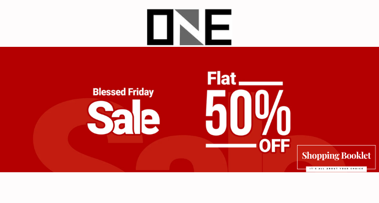 ONE BLESSED FRIDAY SALE FLAT 50% OFF