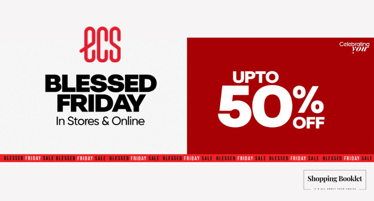 ECS BLESSED FRIDAY SALE UPTO 50% OFF