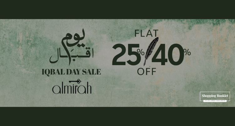ALMIRAH IQBAL DAY SALE FLAT 25% & 40% OFF