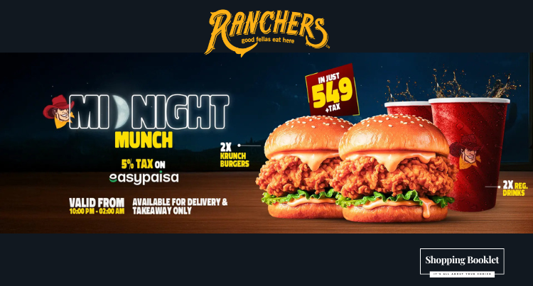 RANCHERS MID NIGHT DEAL RS 549+TAX