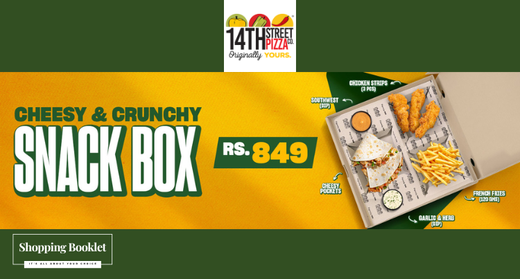 14 STREET SNACK BOX DEAL JUST RS. 849