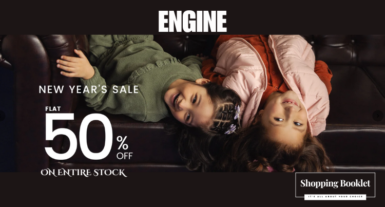 ENGINE NEW YEAR’S  SALE FLAT 50% OFF
