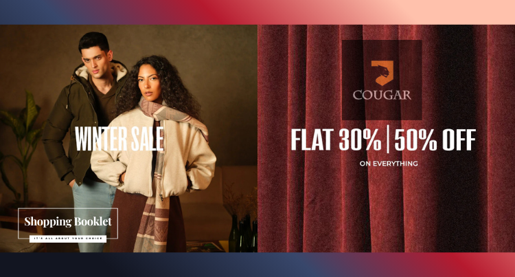COUGAR WINTER SALE FLAT 30% & 50% OFF