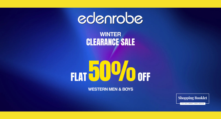 EDENROBE WINTER CLERANCE SALE FLAT 50% OFF
