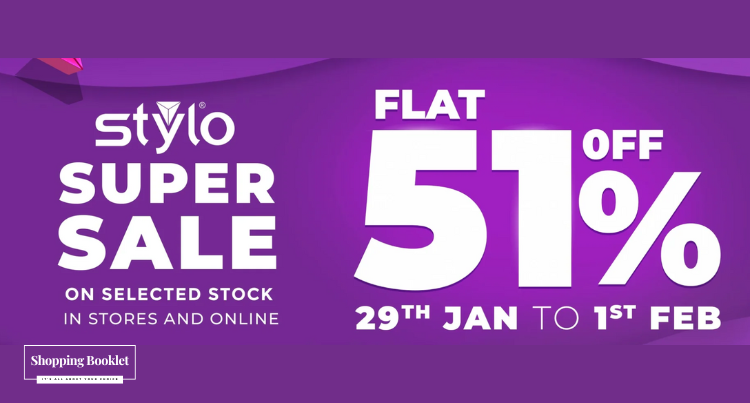 STYLO SUPER SALE FLAT 51% OFF