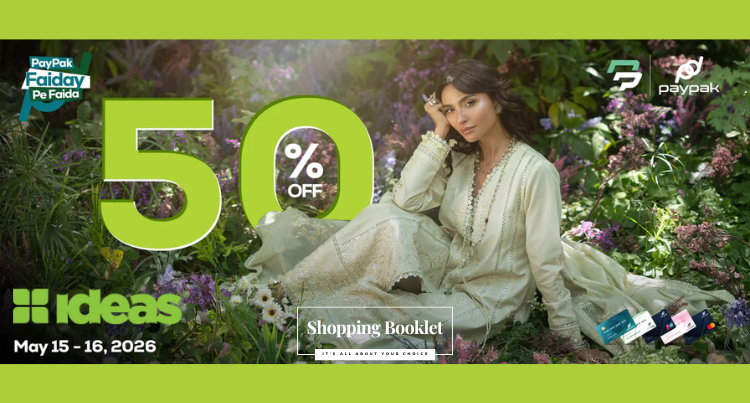 IDEAS 50% OFF WITH PAYPAK